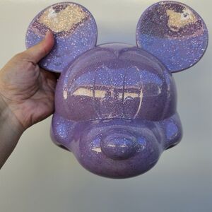 Loungefly Lavender Glitter Mickey Crossbody